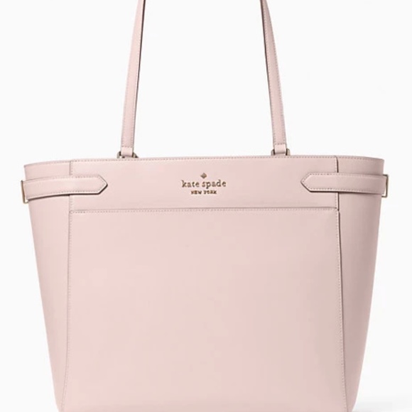 BRAND NEW Kate Spade Tote/Laptop Bag and Wallet set - light crepe - Picture 5 of 10